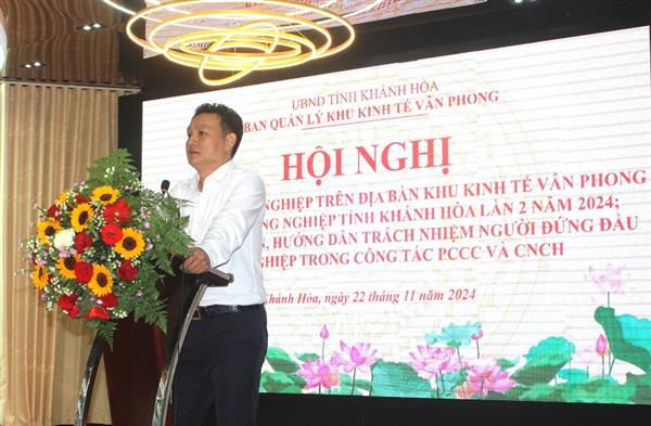Hội nghị đối thoại doanh nghiệp trên địa bàn Khu kinh tế Vân Phong và các Khu công nghiệp tỉnh Khánh Hòa lần 2 năm 2024